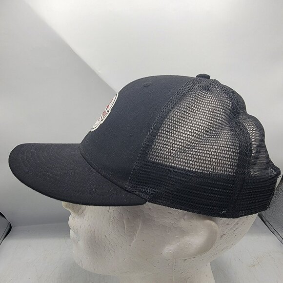 TaylorMade Golf Co Carlsbad California Red Bear Snapback Trucker Hat Cap - Picture 2 of 9